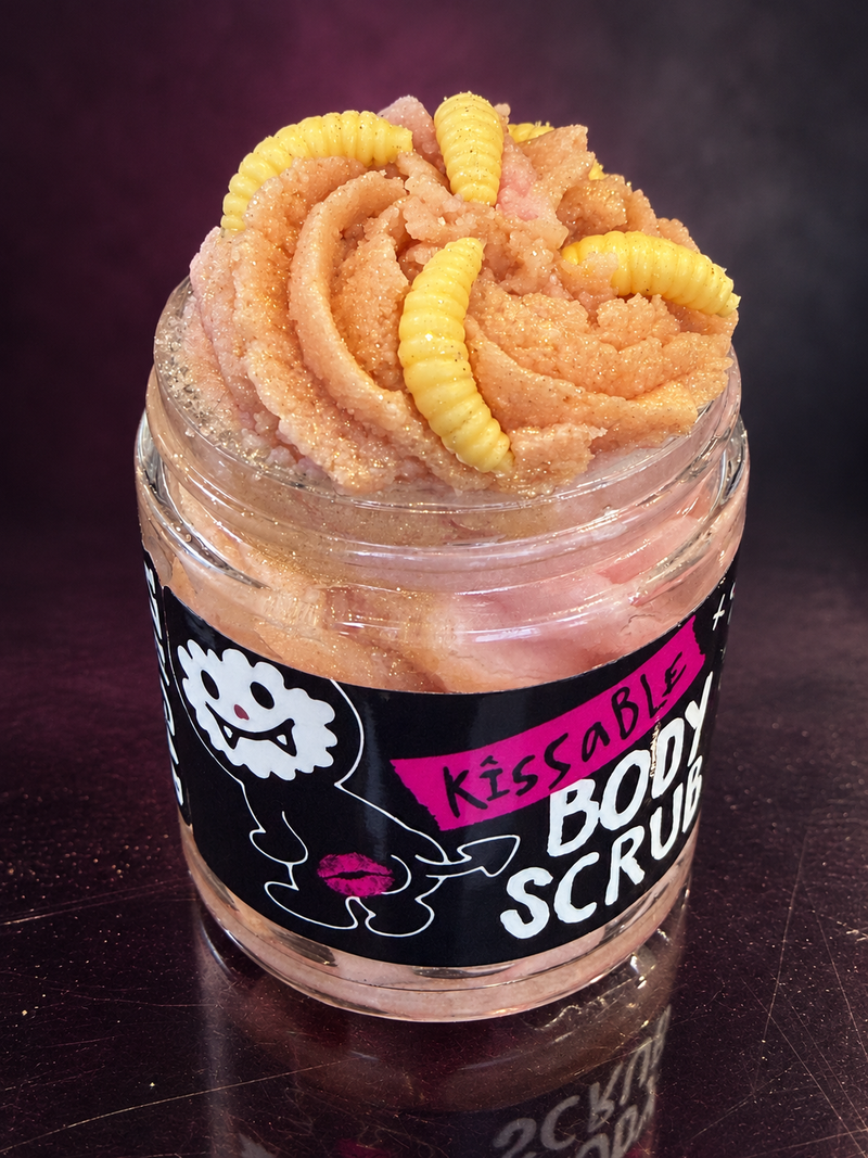 BOO-zy Peach Body Scrub