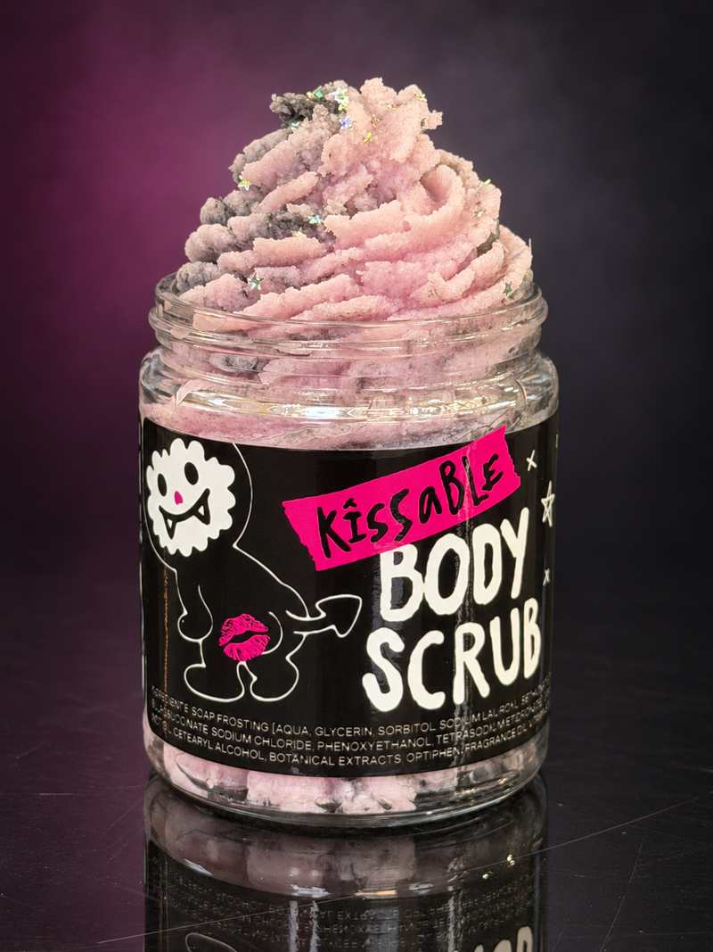 Plum Vanilla Body Scrub