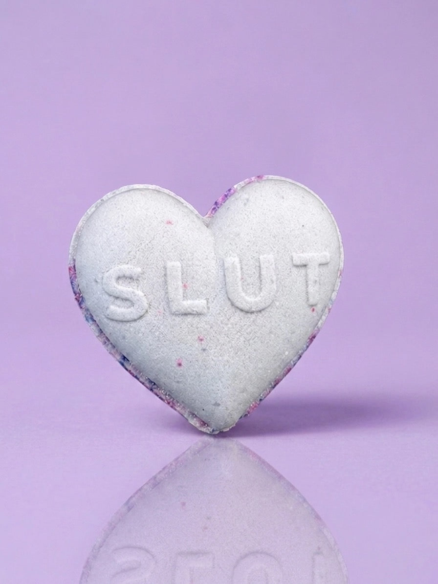 Slut Heart Bath Bomb