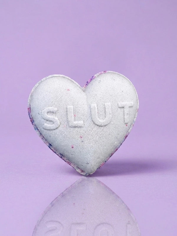 Slut Heart Bath Bomb