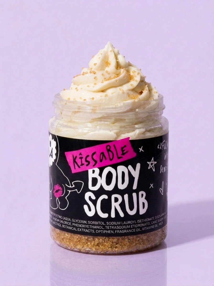 Salted Coconut Custard Scrub